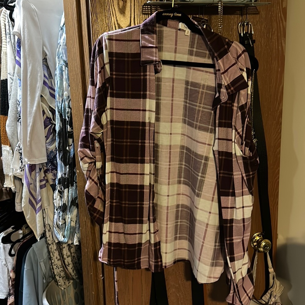 Eden + Olivia Flannel size 2X